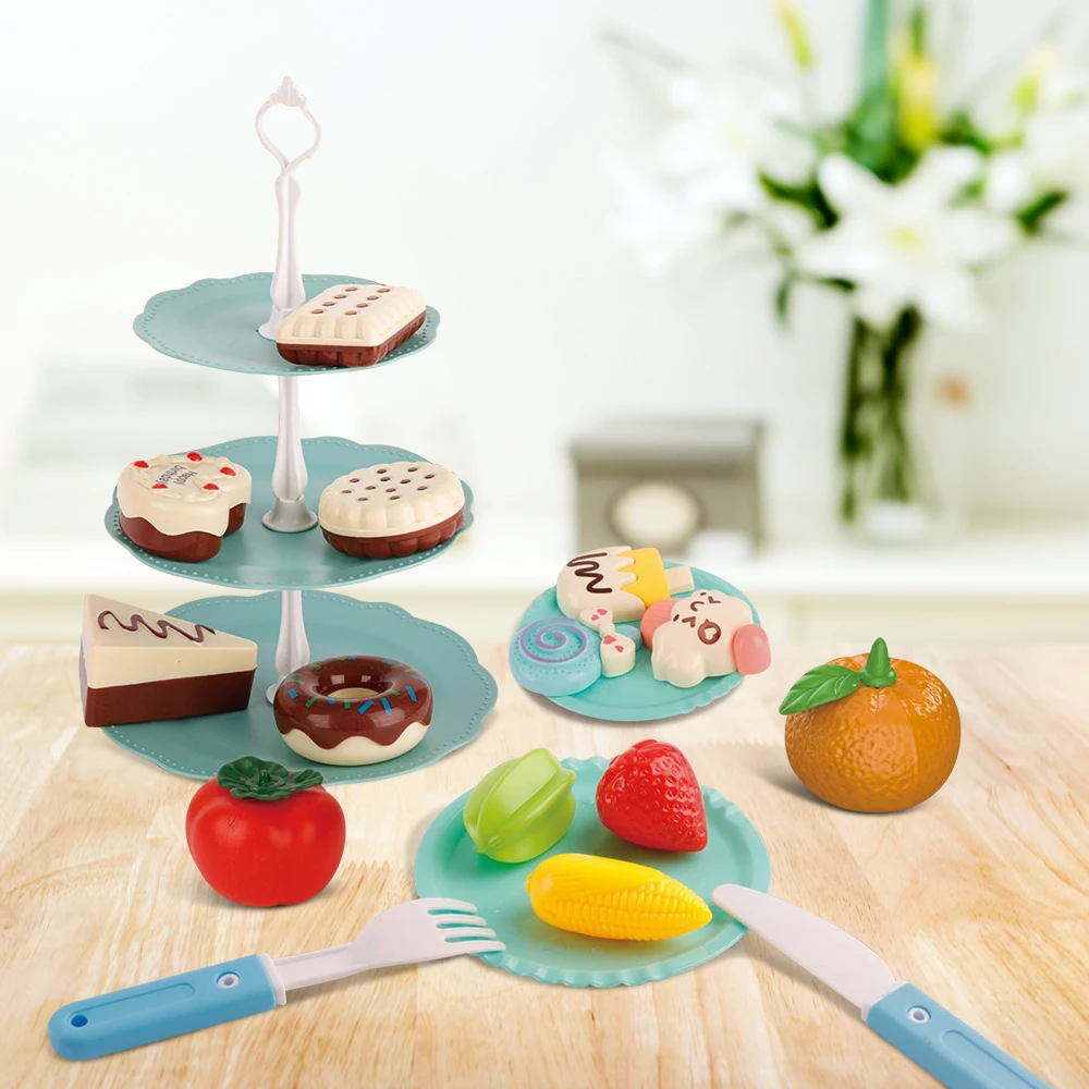 Picnic Playset,Play Food Sets  - Kids Outdoor House With Kitchen recension och pris