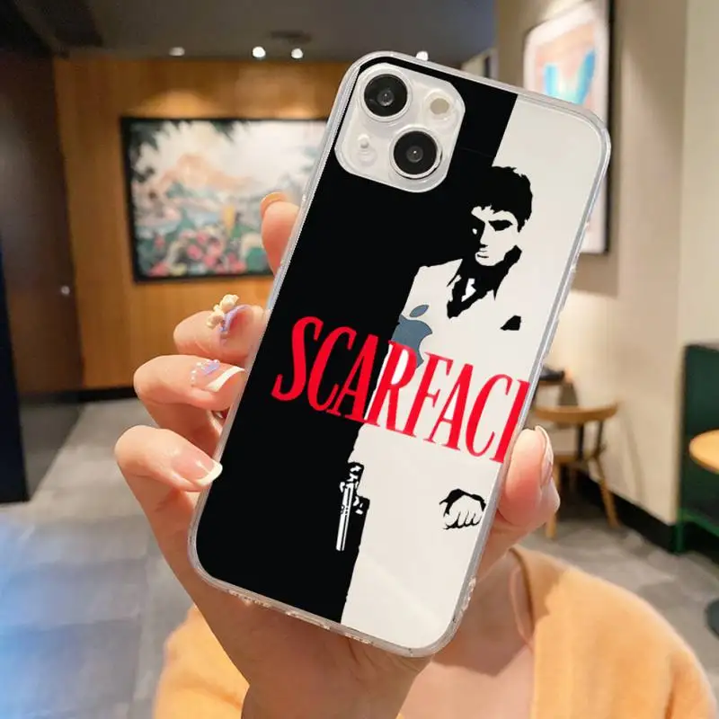 Scarface 1983 Film Al Pacino Film Handyhülle für iPhone 7 8 Plus X Xr Xs 11 12 13 Se 2020 Mini Mobile Iphones 14 Pro Max Hülle