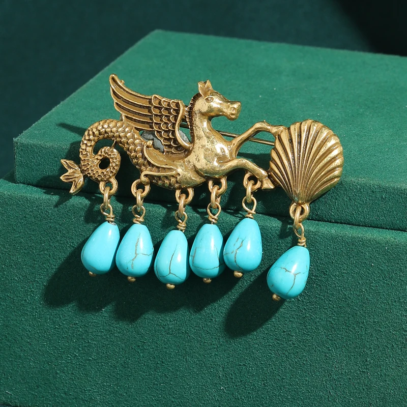 Vintage Flying Horse Turquoise - Women'S Accessories Trends 2026 ulasan dan harga