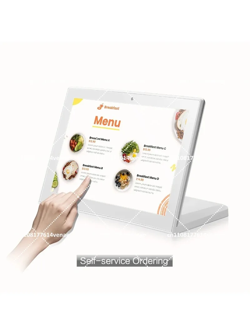 10.1 inch HD Touch Screen 2G+16G Ordering Call Video Advertising Multimedia All-in-One