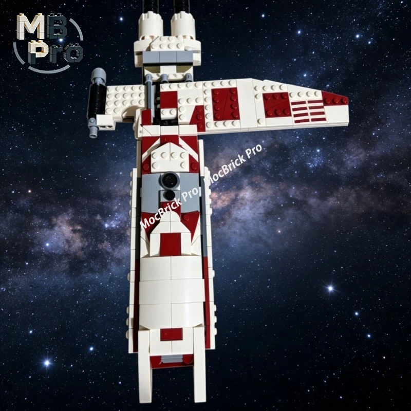 

Galaxy Mantis Shuttle Building Blocks Sci-Fi Aerospace Model DIY Toy for Children