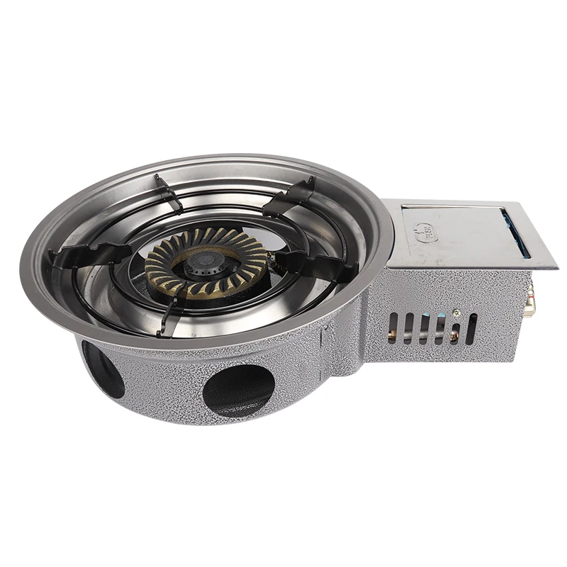 korean commercial table top hot pot burner BBQ gas yakitori grill barbecue