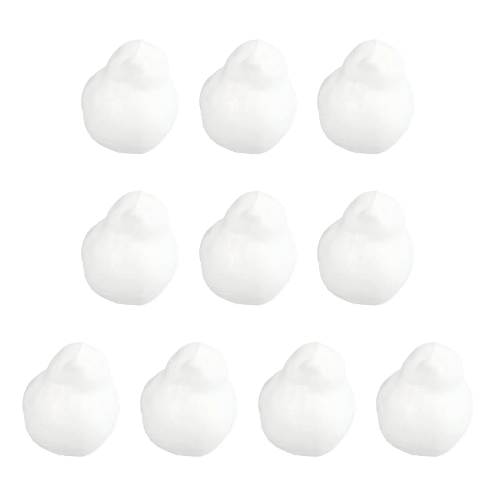 

10Pcs White Foam Birds DIY Creative Craft Supplies Easy Paint Safe Durable Kids Hand Eye Coordination Decoration