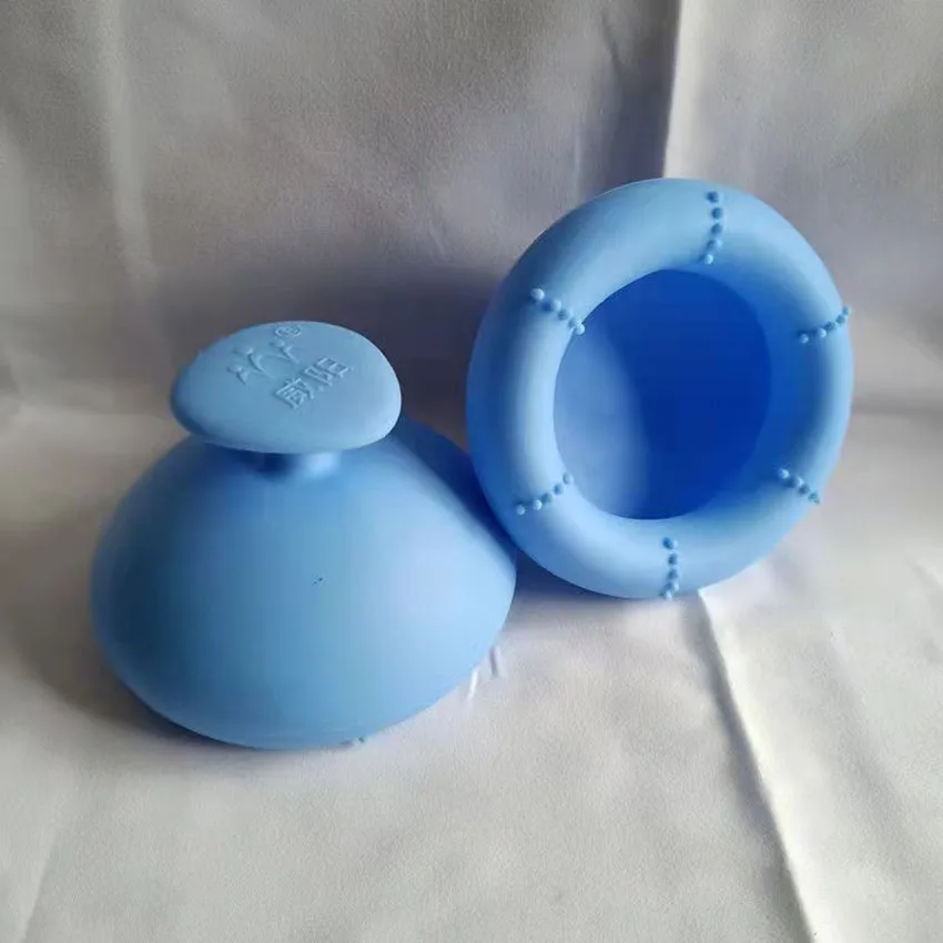 

Phlegm Cup for Elderly People Silicone Buckle for Home Use Drum Pressure Massager for Children and Infants Burping Device