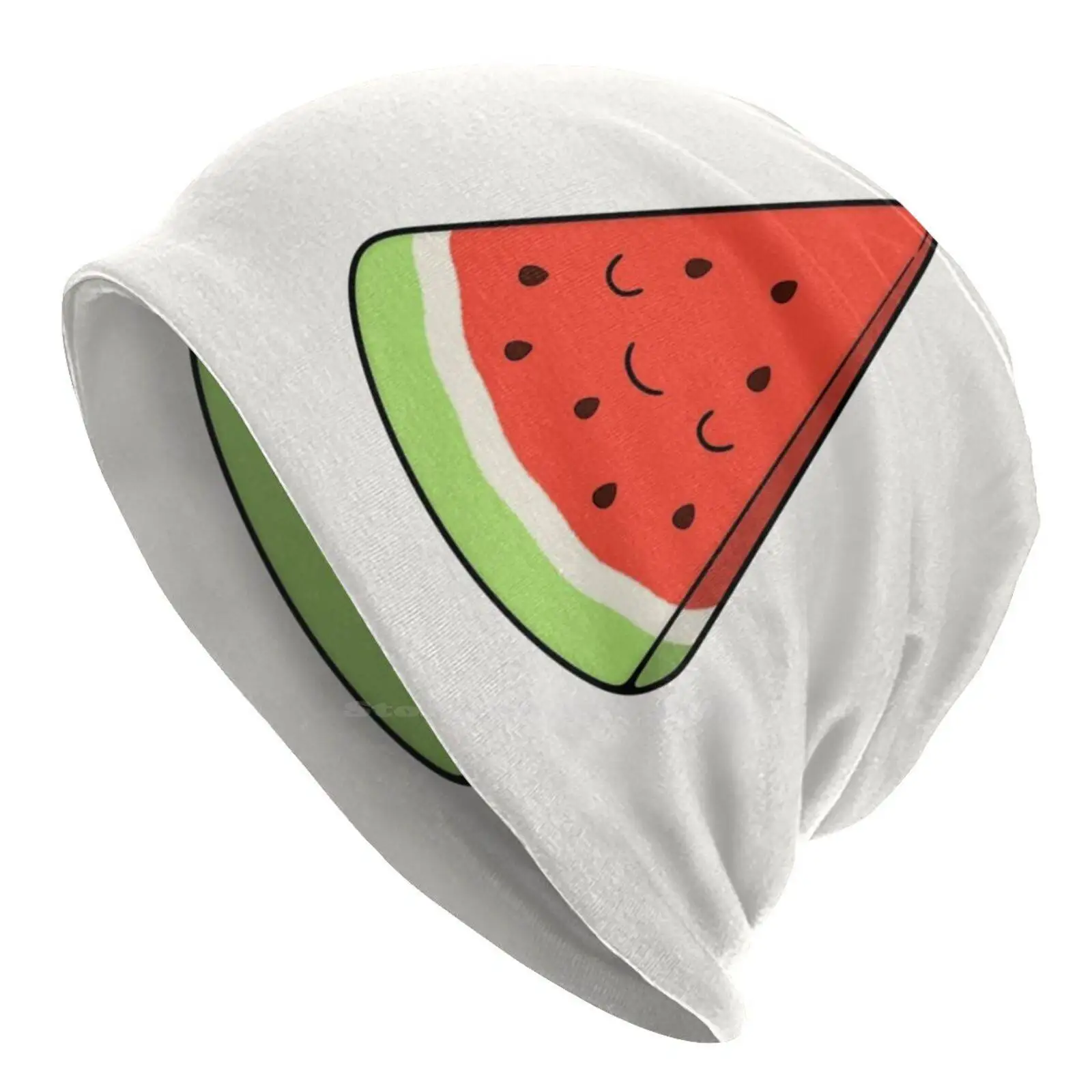 Watermelon Knitted Hat Warm Beanie Outdoor Caps Watermelon Sugar Yummy Jummy Tropical Exotic Seeds Ive Been Drinking Thirst Fun