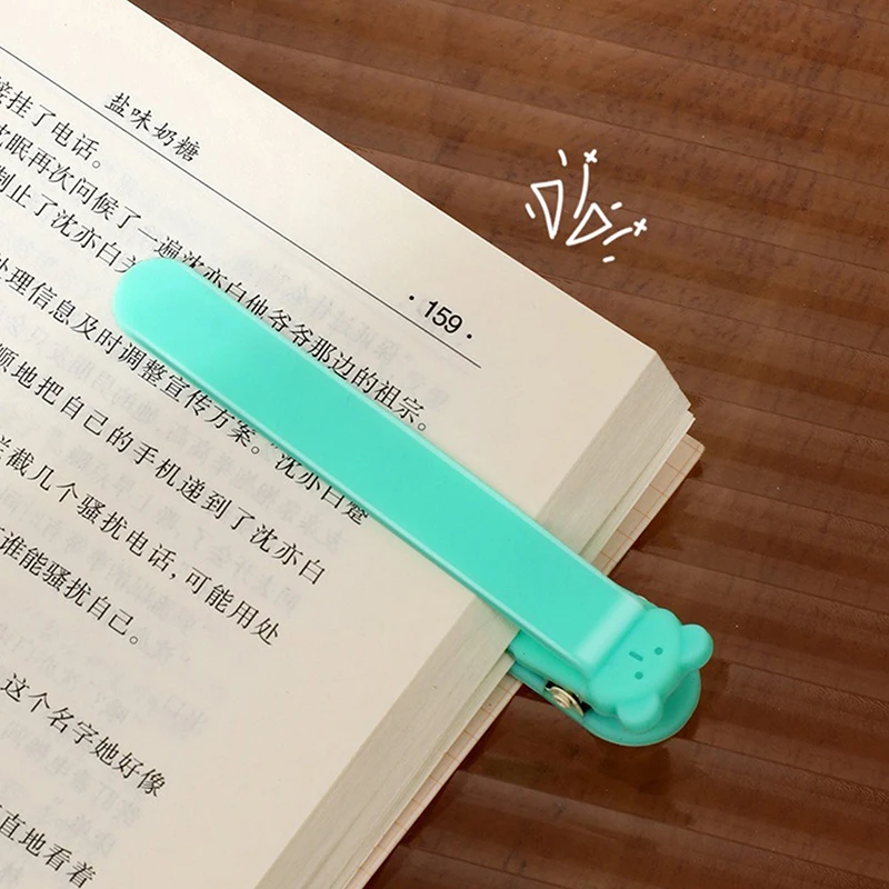 3PCS Bookmark Silicone Book Mark Book Spare Parts Accessories Parts For Reading Lovers Bookmarks For Men Women