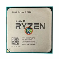 AMD Ryzen 5 1600 R5 1600 3,2 GHz procesador de CPU de seis núcleos y doce hilos 65W YD1600BBM6IAE Socket AM4