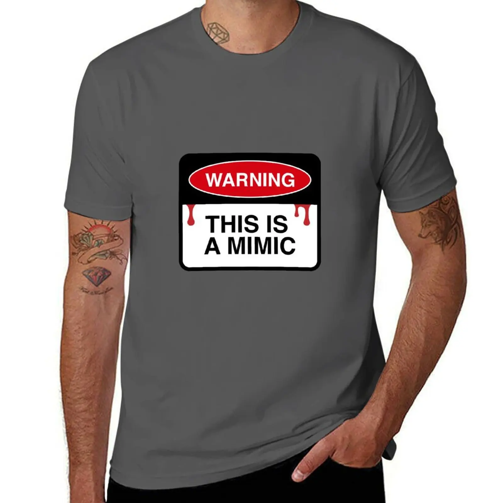 

Warning: This is a Mimic T-Shirt cotton t shirt pack men t shirt cotton 100% T-Shirt