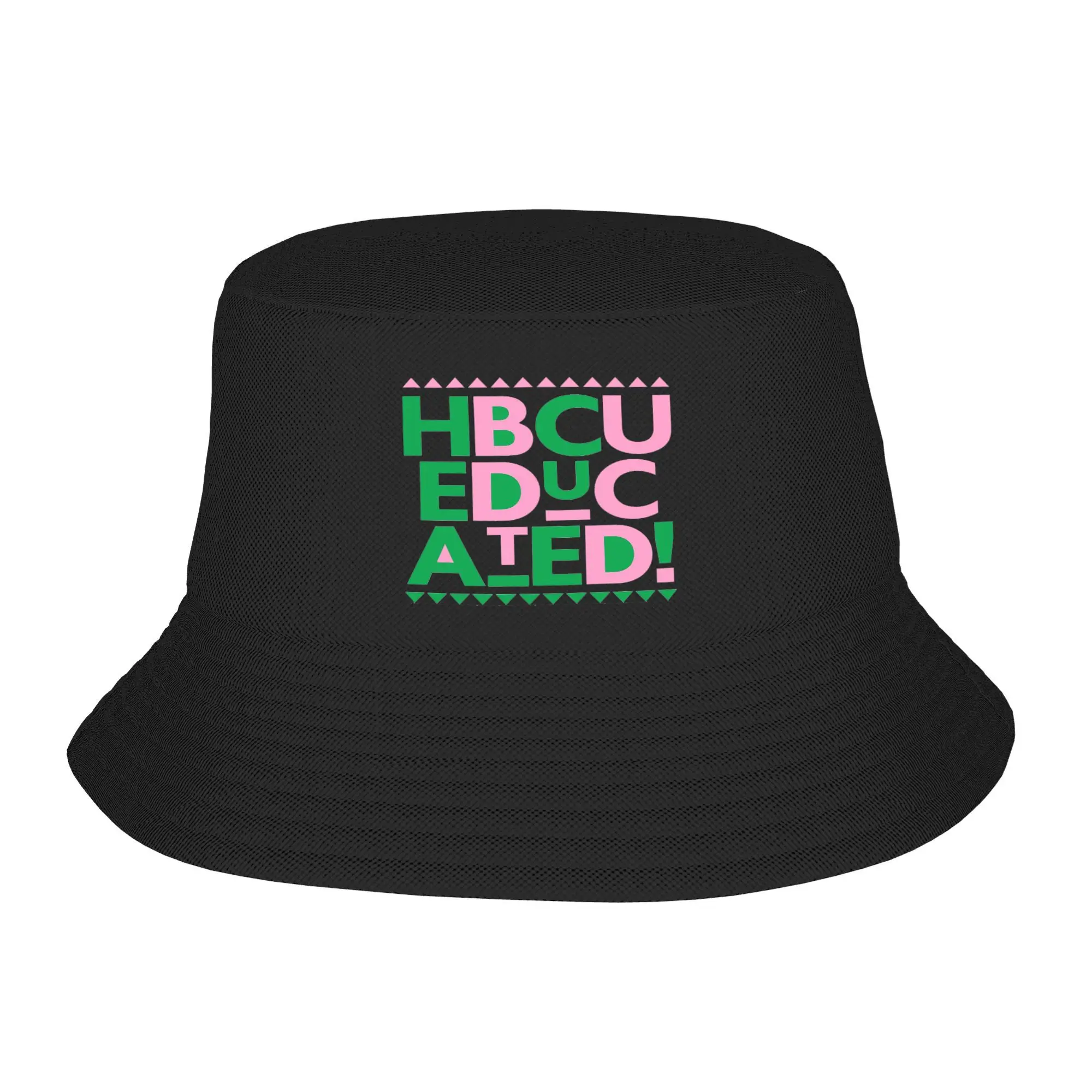 

AKA HBCU обучающая панама Боб шляпы уличная мода двусторонняя для летней пляжной рыбалки унисекс рыбацкие шапки