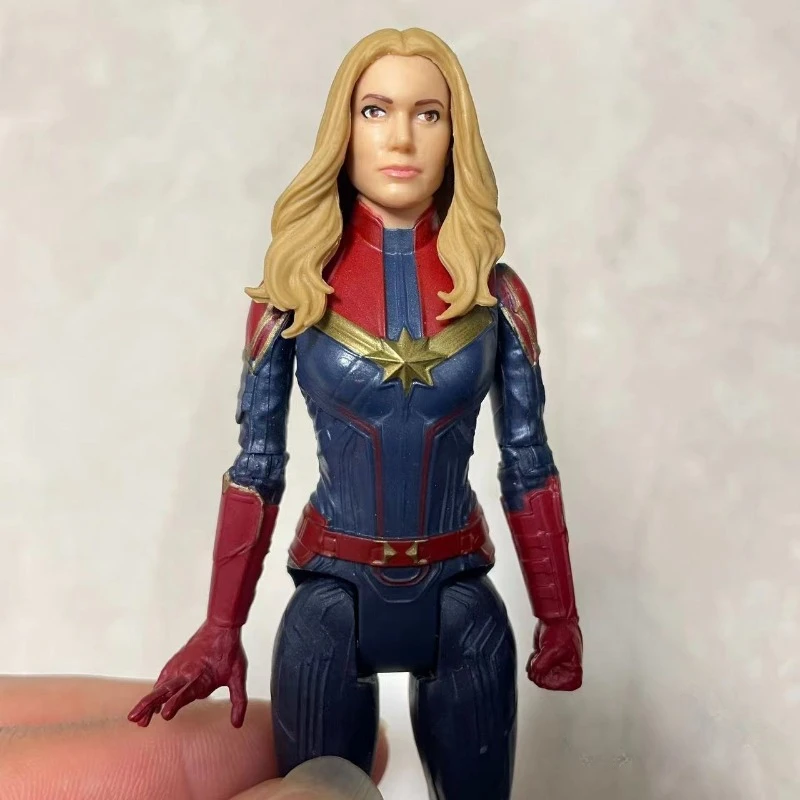 Hasbro Genuine Bulk Marvel Avengers Captain Marvel 6 Inch 15cm Military Action Figures Children's Toys Birthday Gift