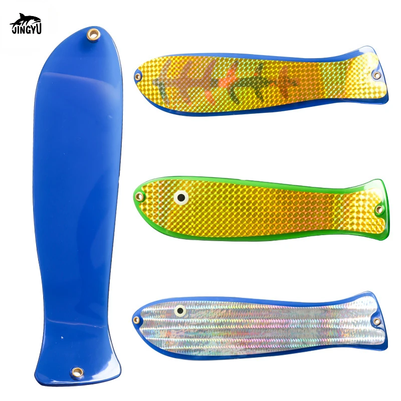 JINGYU Paddle 25cm/30cm Trolling Diving Flash Board Salmon Tackle Flasher Bait Lure Flasher Swim Bait Lures Fishing Accessory