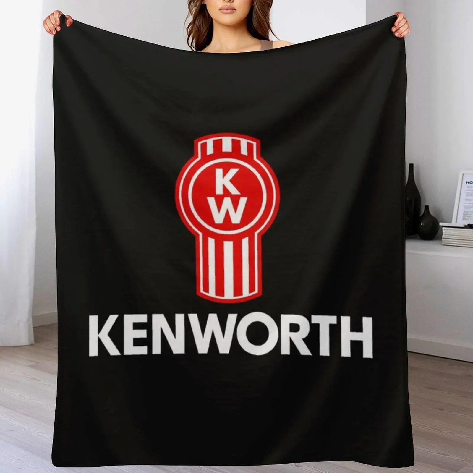 

Kenworth Trucks Throw Blanket Thermal For Decorative Sofa christmas gifts Soft Big Blankets