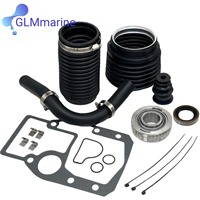 Transom Bellows Kit For Volvo Penta SX OMC Cobra Drive Exhaust Bellows Gimbal Bearing Kit 911826 3854127 3841481 3850426