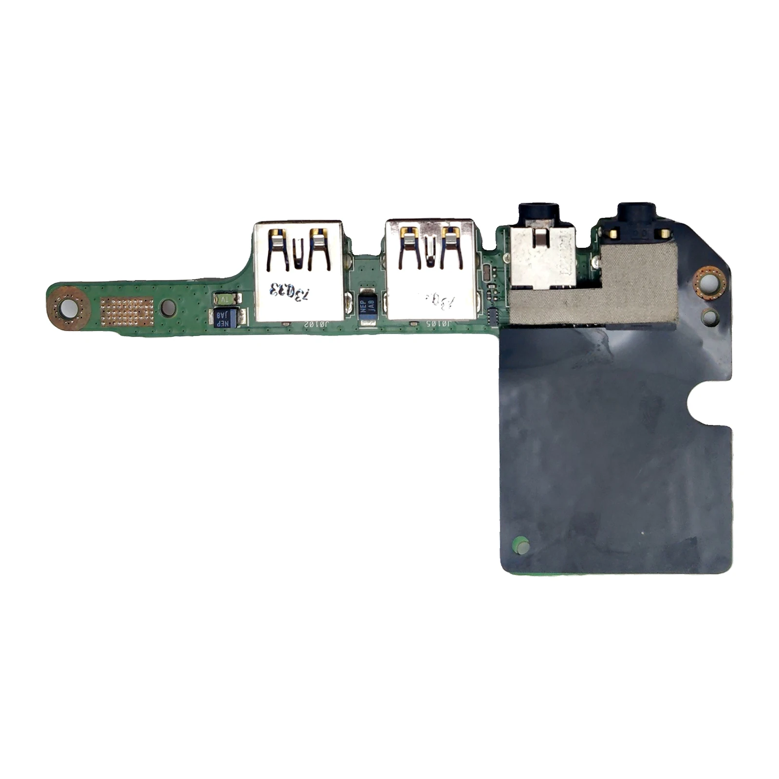 สําหรับ ASUS G55VW DUAL USB AUDIO BOARD 69N0MKB11D01 60-NB7IO1100-D01 ทดสอบดี Fast Ship