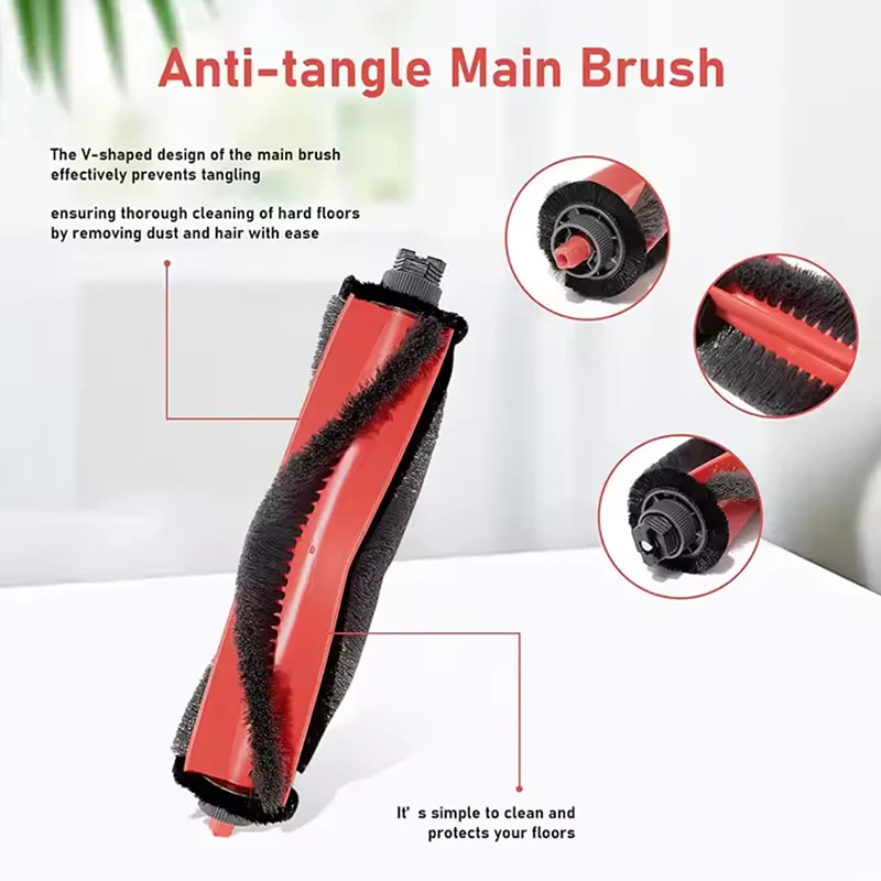 For Roborock Q7 M5 / Q7 M5+ / Q7 L5 / Q7 L5+ / Q7 TF / Q7 TF+ / Q7B / Q7T+ Plus Parts Main Brush Filter Mop Cloth Dust Bag