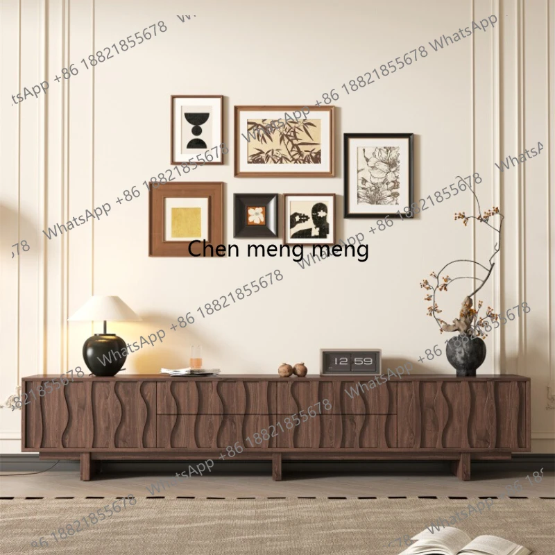 a55 Solid Wood Storage TV Cabinet Organizer Hallway Designer Gamer Universal Tv Table Modern Entertainment Muebles Home Furnitur