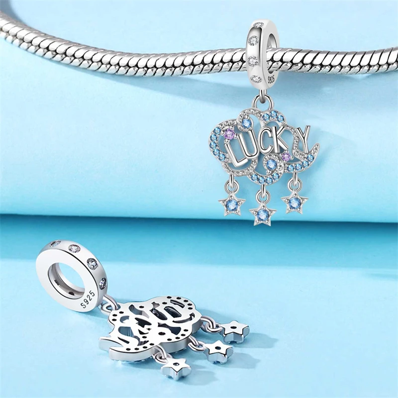 11 نمط 925 فضة قلادة سوار مساء حفلة باش هدية الفيل الحيوانات الأليفة سماعة الخرز Diy بها بنفسك صنع المجوهرات هدية #4