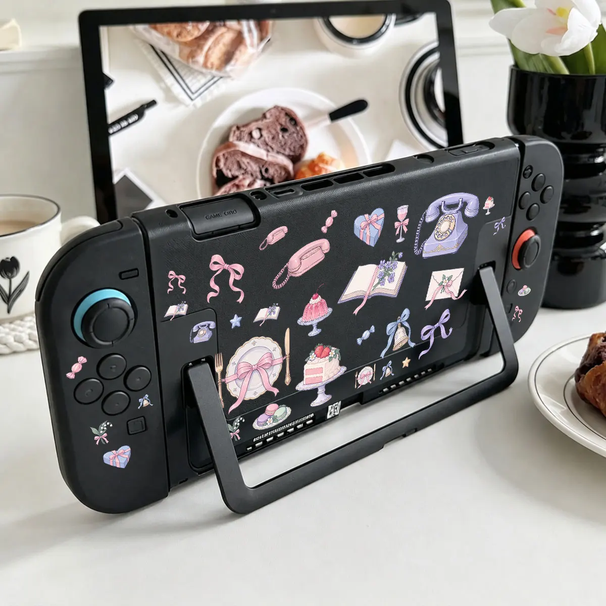 Anti-Falling Hard Acrylic Protective Case Dockable Base Detachable Joy-Con Split-type Housing for Nintendo Switch 2 NS2 Console