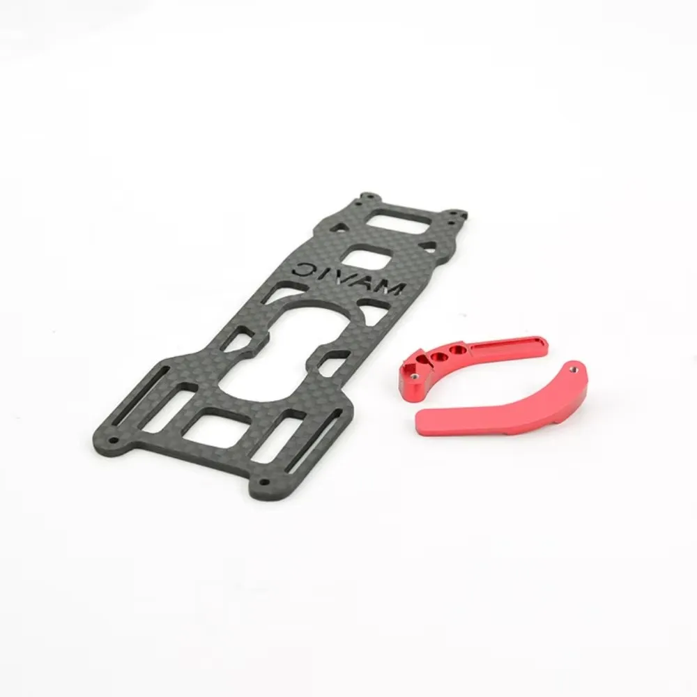 Placa de protección de fibra de carbono, carcasa inferior, lente anticolisión, protector de cardán para DJI Mavic Pro 1, accesorios para drones