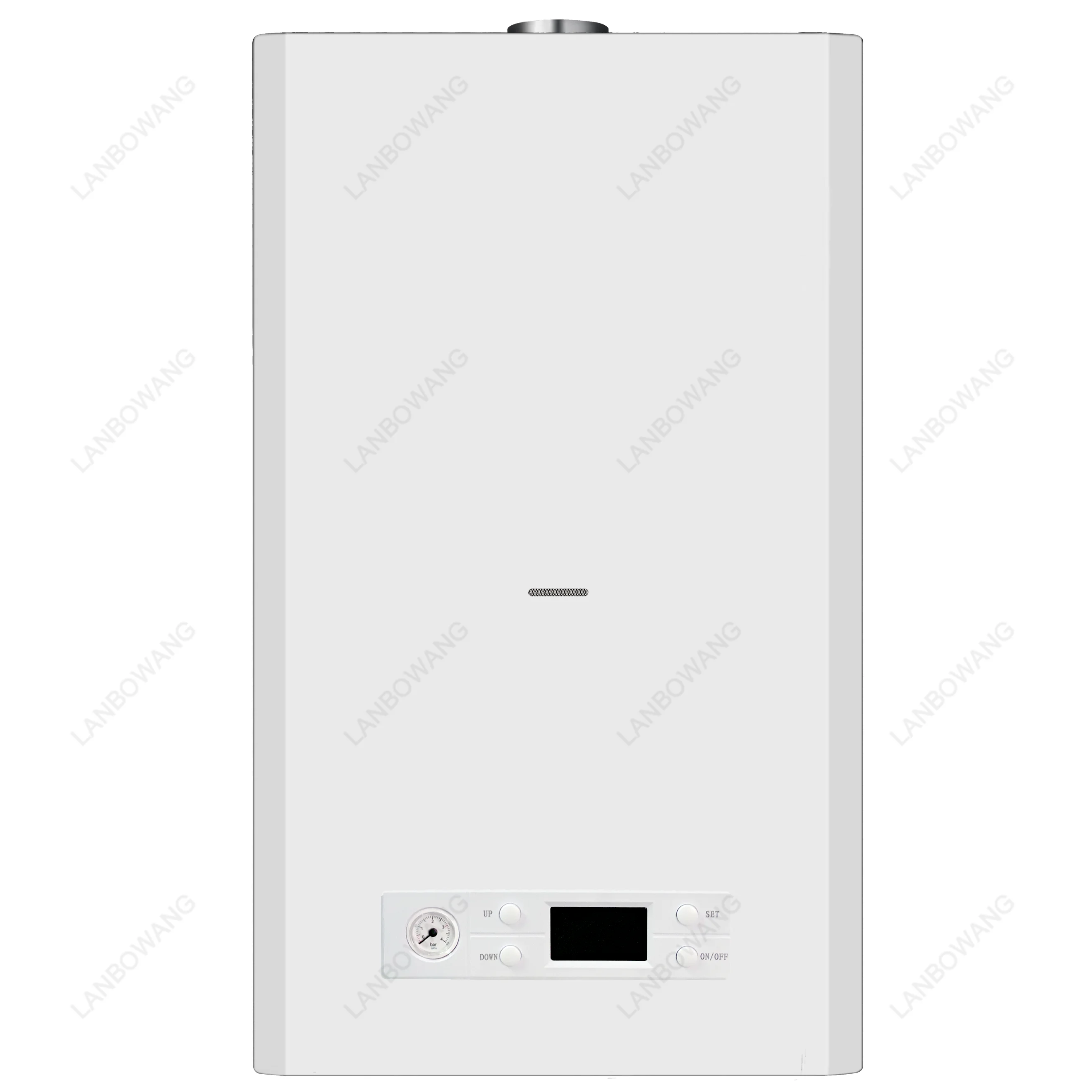 16kW Wall-Mounted Gas Boiler, WIFI Remote Control Smart Gas Water Heater for Home Heating