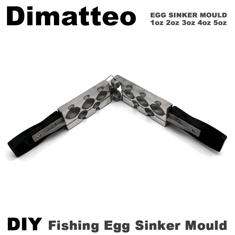 Dimatteo Moldes de plomo para pescar - Kit completo - imagen 5