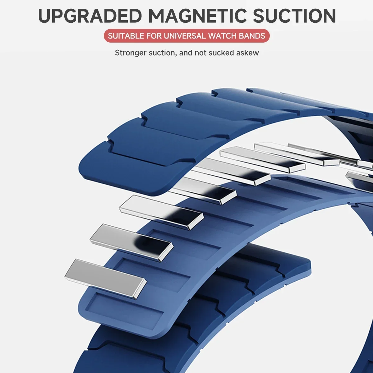 22mm Sports Silicone Strap for Nothing CMF Watch 3 Pro Comfortable Magnetic Bracelet for CMF Nothing Watch Pro 2 Wristband Band image 2