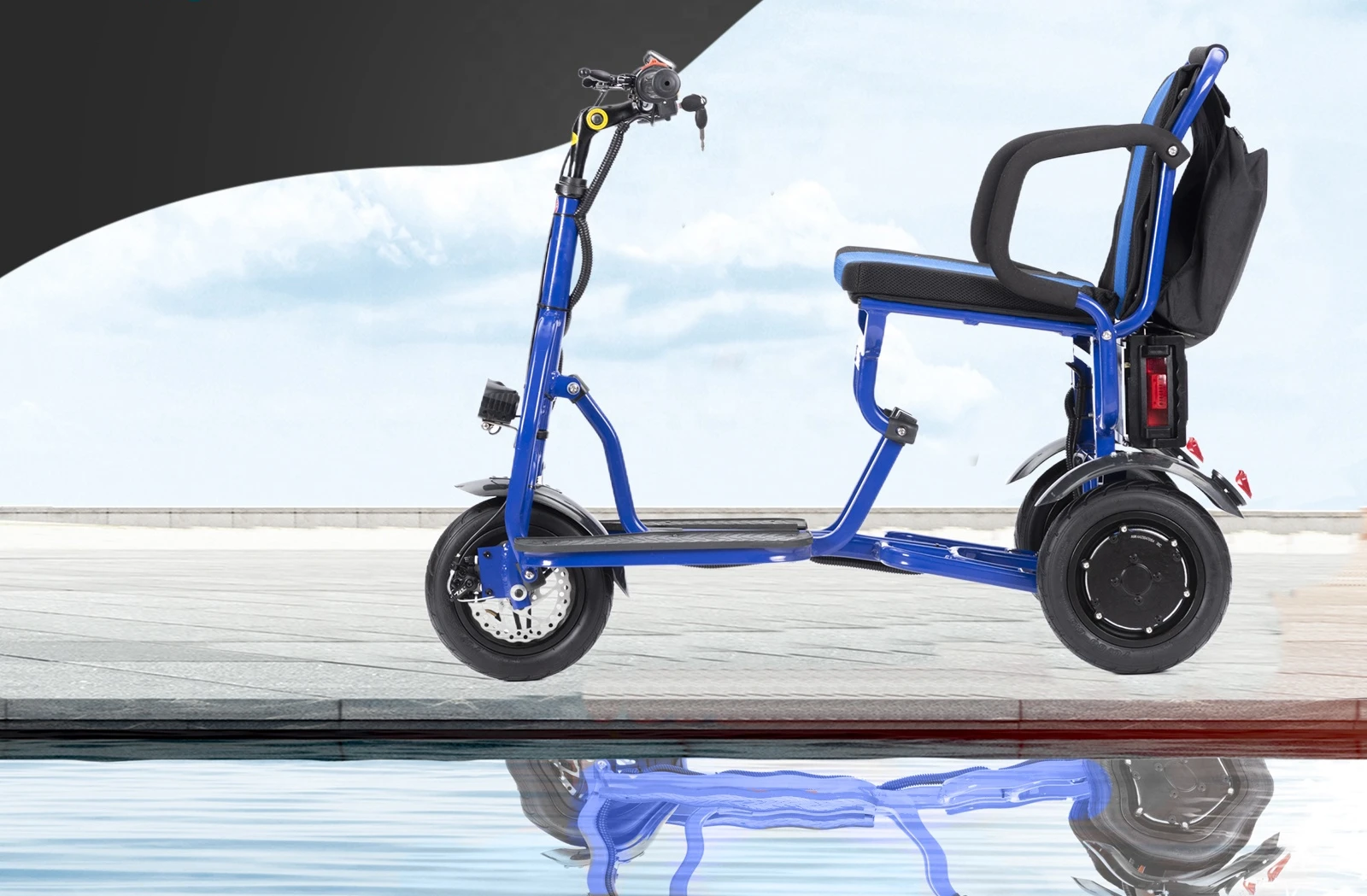 Portable Lightweight Electric Folding Mobile Scooter High Quality Disabled Mobile Scooter