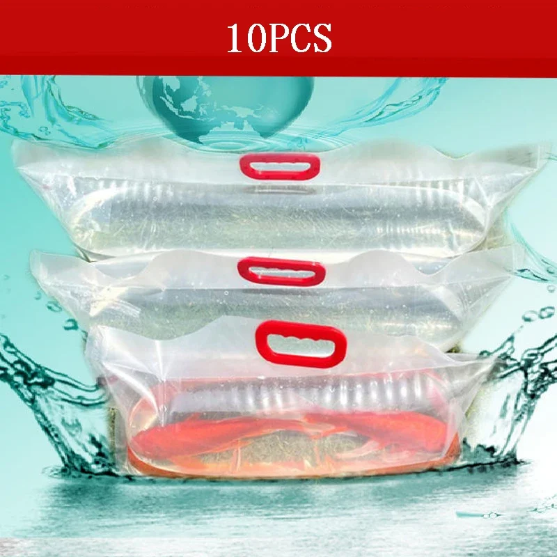 Fish Oxygenated Bags Transportation Bags for Live Fish Portable Fish Bags Oxygen Flush Specialized