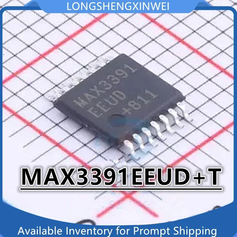 1PCS New MAX3391EEUD+T MAX3391EEUD TSSOP-14 Converter/Level Shifter in Stock Original