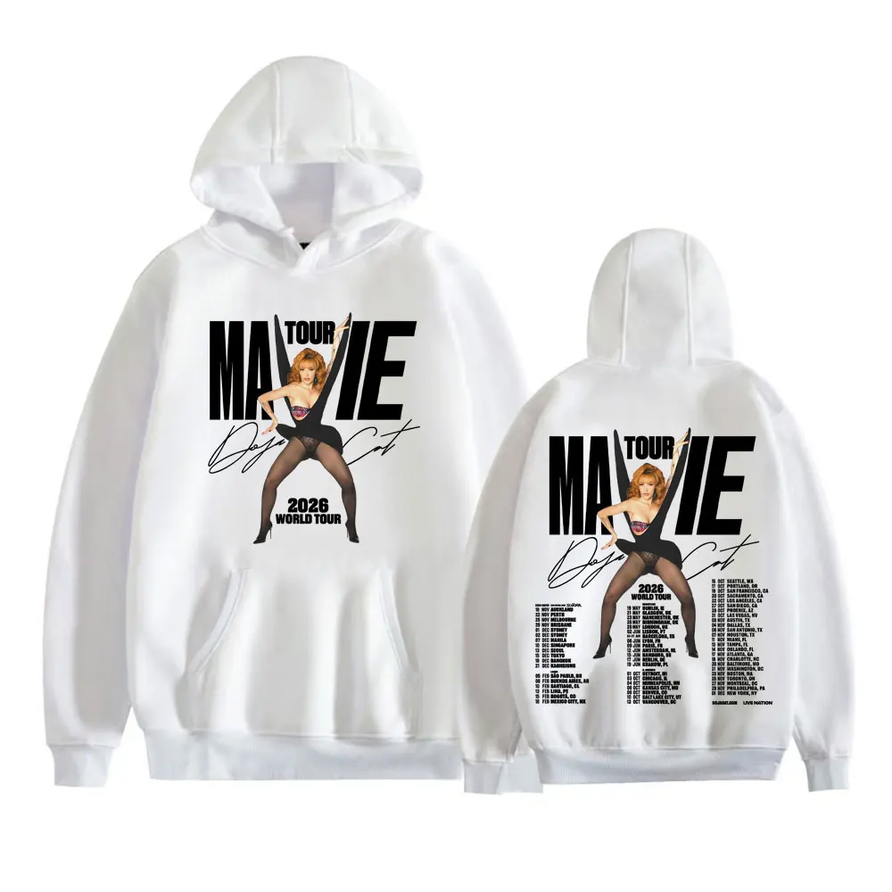 Doja Cat Ma Vie 2025 جولة حول العالم Merch هوديي الخريف/الشتاء الرجال النساء موضة الهيب هوب جماليات القطن الخالص هوديي غير رسمي #2