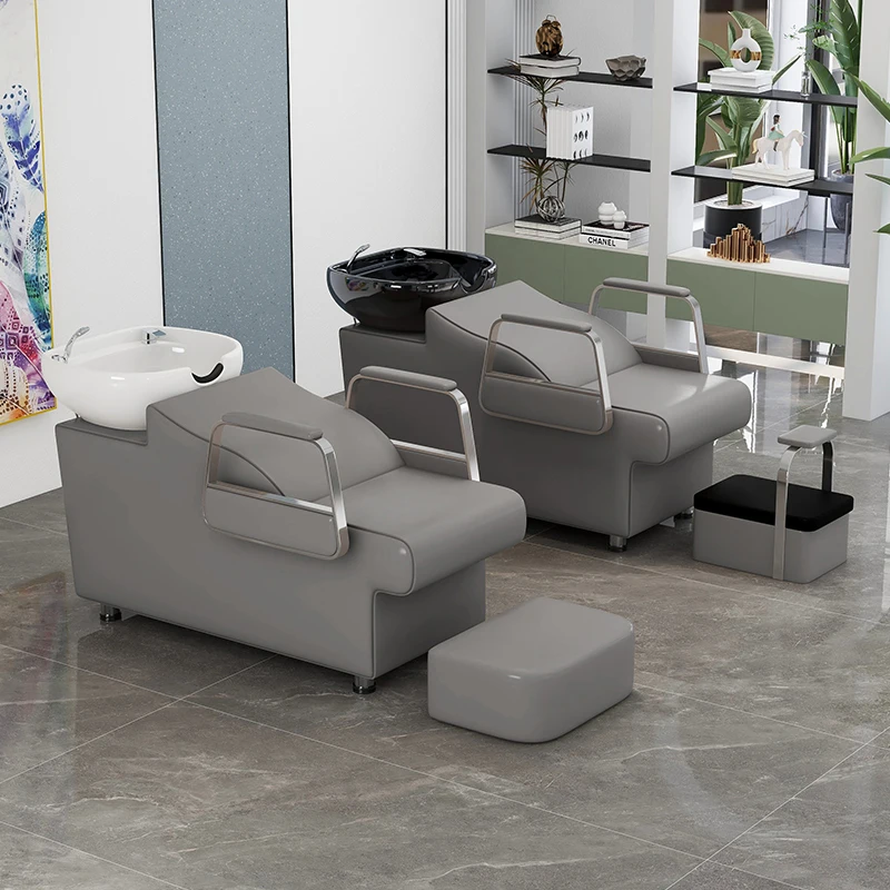 نظام كرسي شامبو للتصريف المتقدم مدمج في سخان المياه، شامبو مريح، مسند رأس فعال لغسل الشعر #2