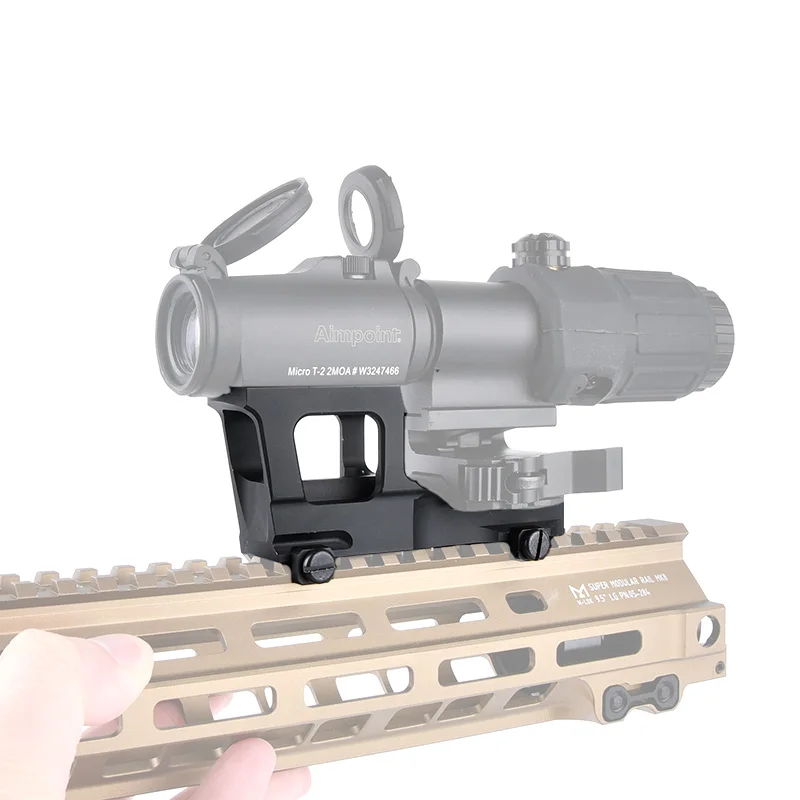 Tactical GBRS Hydra 558 556 Mount Metal CNC Laser Sight Base For NGAL PEQ15 RMR Red Dot Holographic 20mm Rail Aiming Accessories