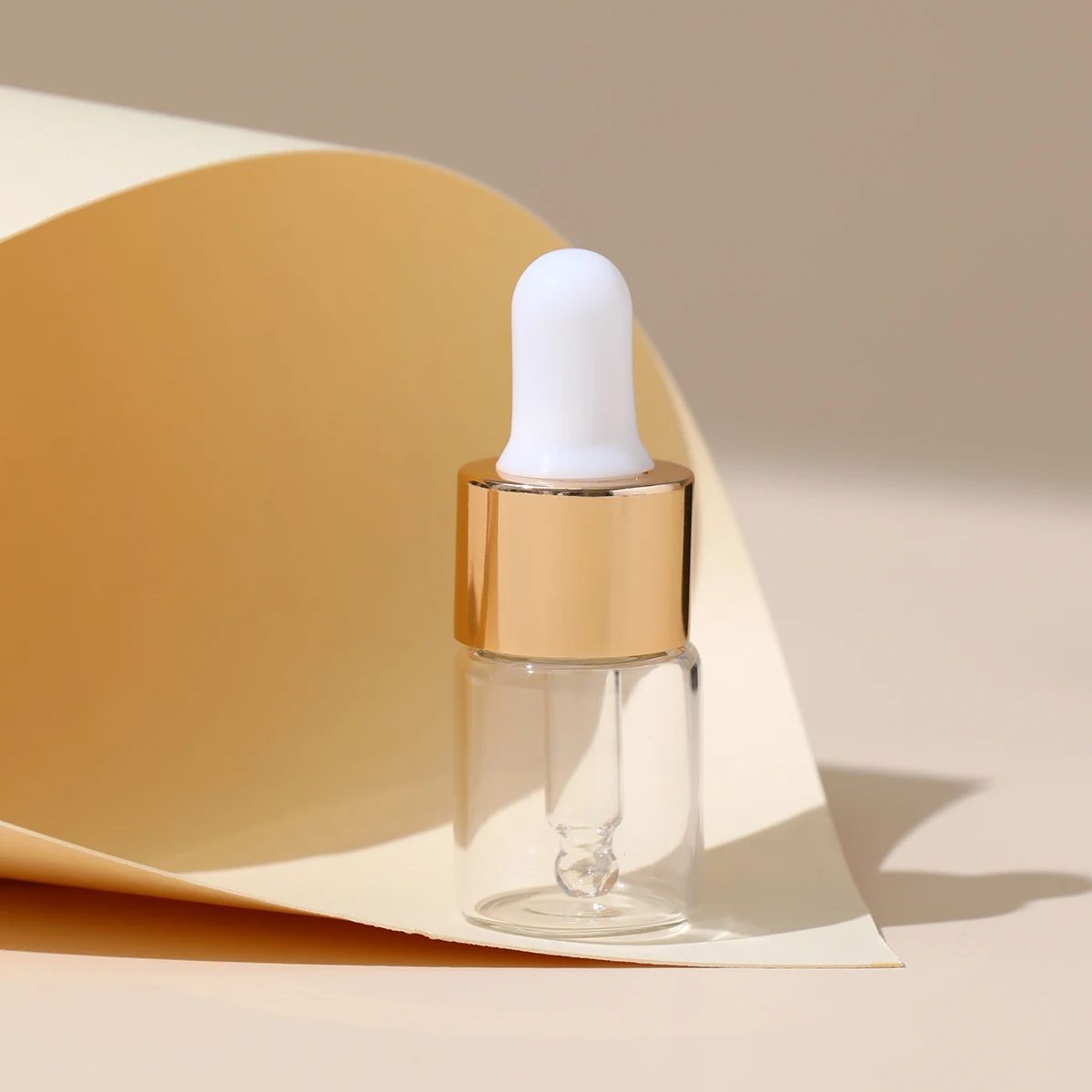 5 stks 1 ml 2 ml 3 ml 5 ml Clear Druppelaar Glazen Flessen Leuke Essentiële Olie Flessen Met pipet