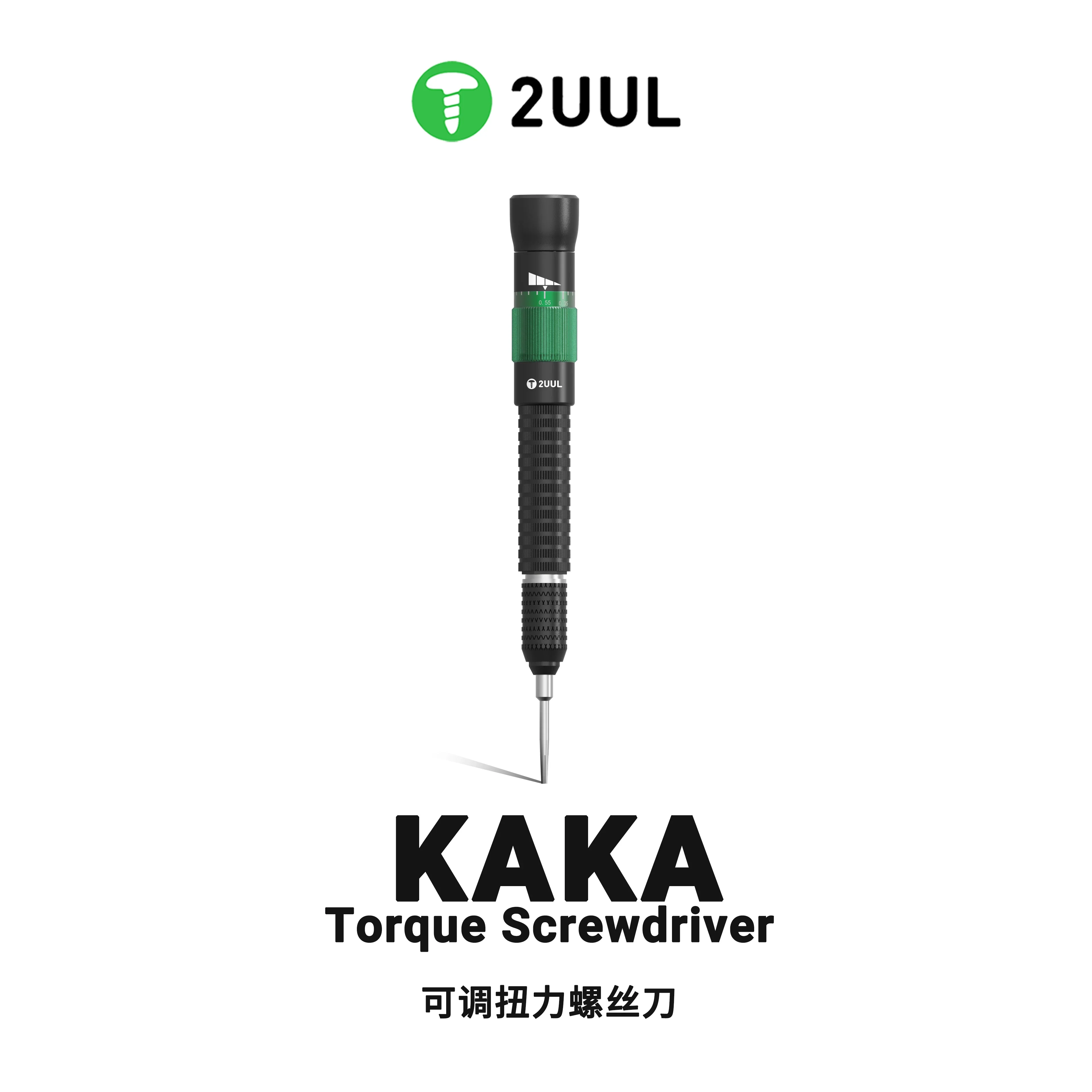

2UUL KAKA Adjustable Torque Screwdriver With Pentagonal 0.8 Cross 1.2 Y 0.6 Tool Precision Screwdriver Phone Disassembly Repair