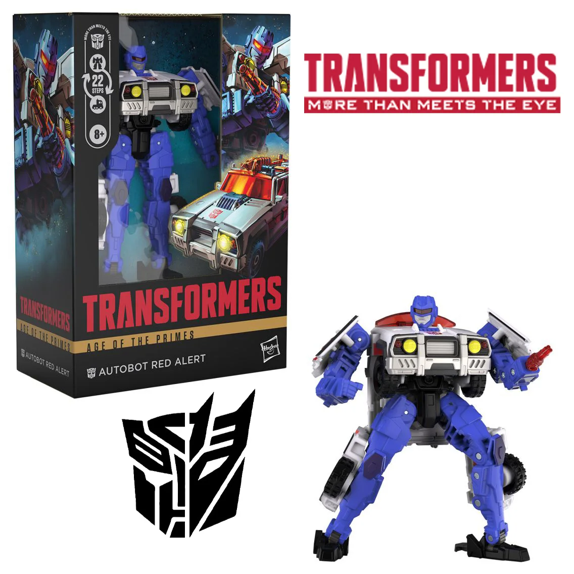 Hasbro Transformers: Age of The Primes Voyager Class Autobot Red Alert Figurki akcji Prezent świąteczny Model Zabawka Anime