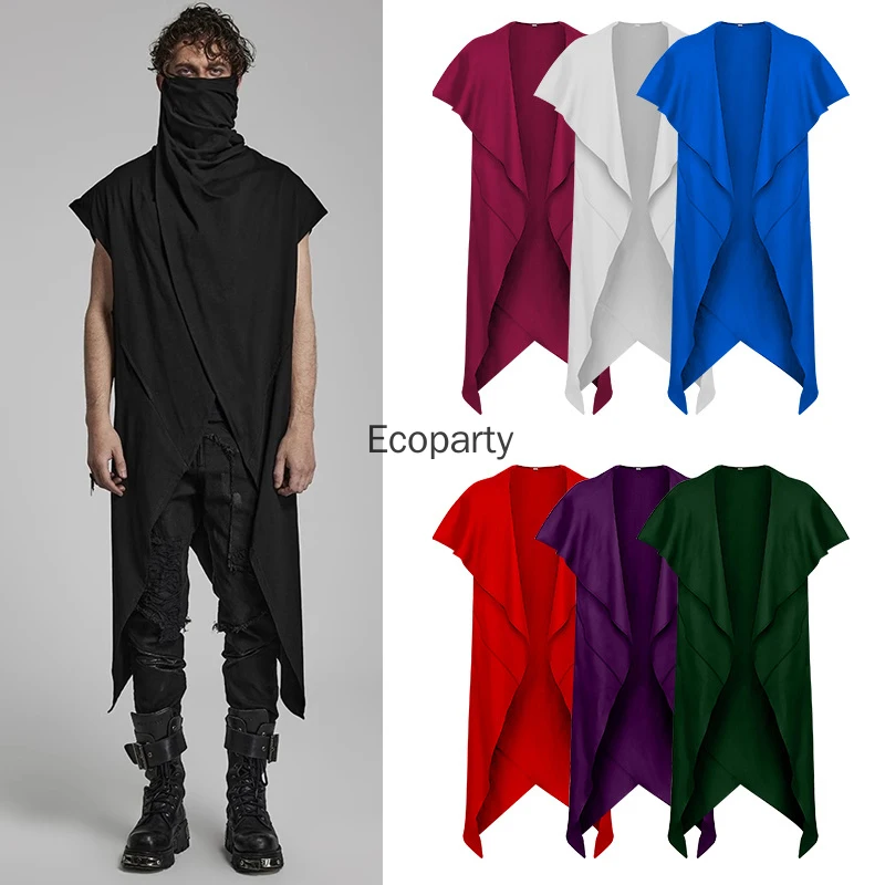 

Новый мужской плащ в стиле ретро в стиле стимпанк, рубашка, винтажное пальто принца, средневековая куртка эпохи Возрождения, викторианский эдвардианский карнавальный костюм