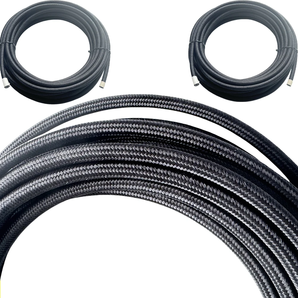 1M-10M AN4-AN20Racing Universal Hose PTFE Brake HoseFuel Pipeline And Oil Cooler Pipe Length Can Be Customized Three Colors