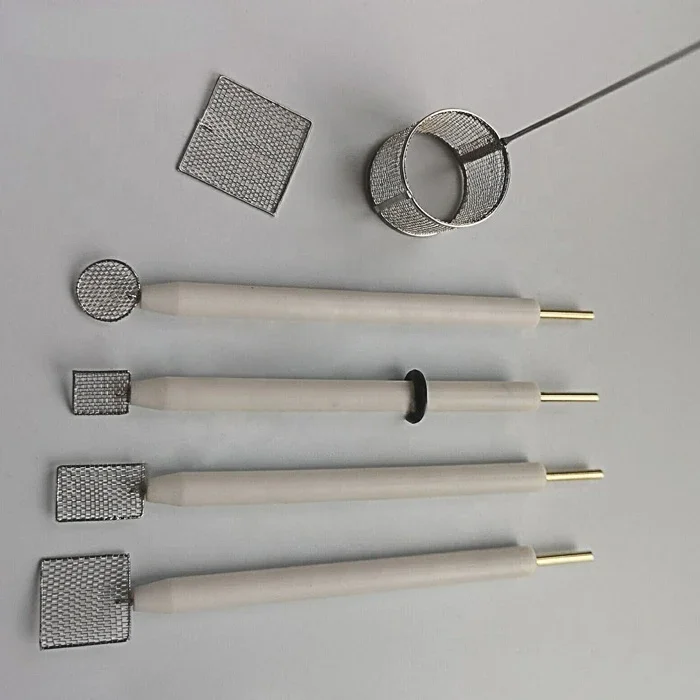 99.99% PT Medical Laboratory 50 Mesh Platinum Gauze Electrodes Cylinder and Spiral/Coil Cathode/Anode Platinum Gauze