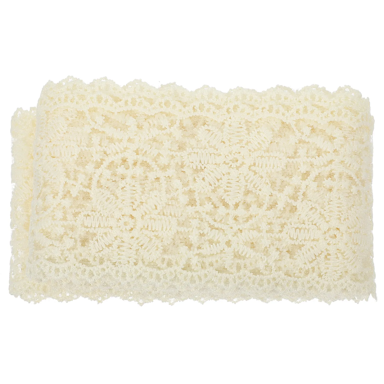 

1 Roll Lace Trim Wedding Dress Diy Embroidery Handmade Decorative Clothing Sewing Wide Trim Diy Craft Fabric Ruffled Lace Border
