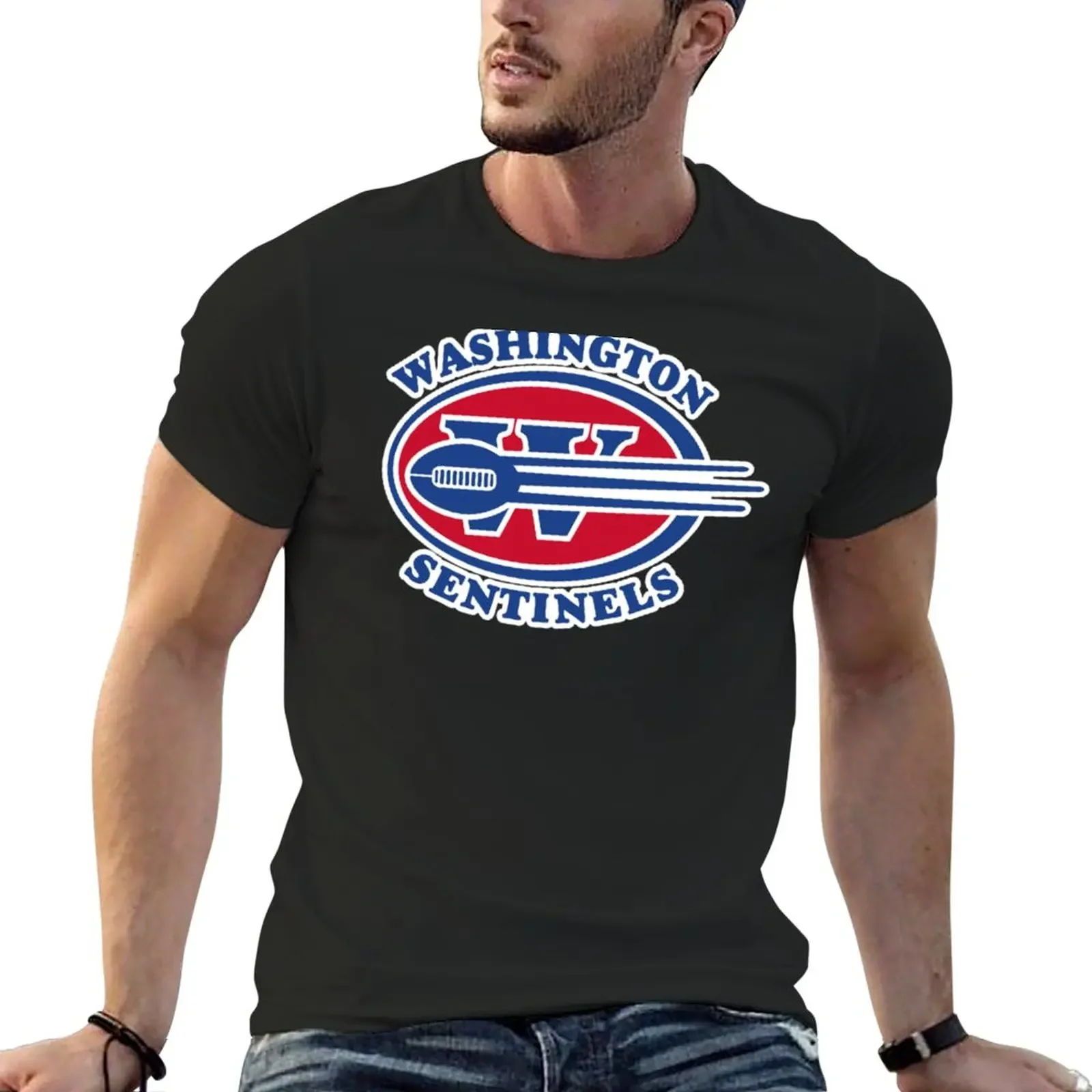 New Washington Sentinels - The Replacements T-Shirt summer clothes cute clothes Tee shirt fitted t shirts for men