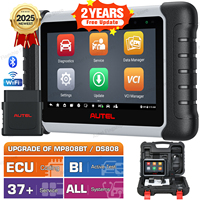2025 Autel MaxiPRO MP808BT Pro Car Diagnostic Tool ECU Coding Refresh Hidden,38+ Service&VAG Guided Upgrade of MK900BT MP900