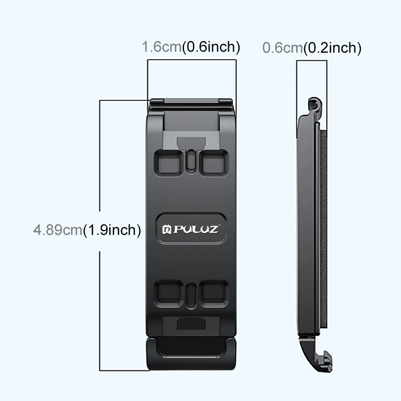 PULUZ ACE / AC Aluminum Alloy Vertical Shooting Magnetic Quick-release Battery Side Interface Cover for Insta360 Ace Pro 2