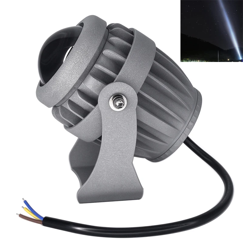 High Quality Waterproof LED Lawn Light 10W12W Outdoor Floodlights Narrow Beam Wall Washer Outdoor Light Spot Lamp DC24V 110V220V