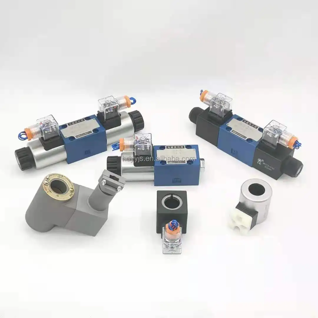 4WE6H61B/CG24N9Z5L We Type Electromagnetic Directional Valve Solenoid Coil Directional Control Valve