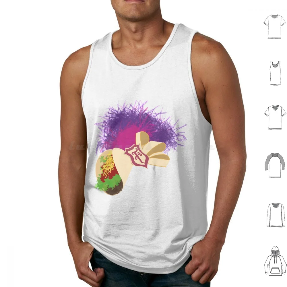 Taco Hat Tank Tops Print Cotton Mickeys Mickey Royal Friendship Faire Castle Stage Show Magic Kingdom Equity Dancer
