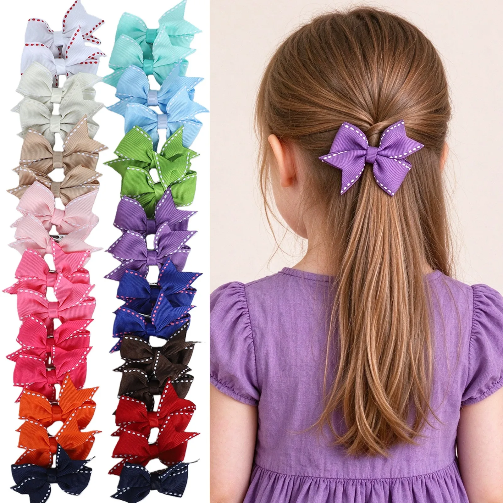 300-pezzi-di-accessori-per-capelli-da-bambina-fermagli-a-fiocco-con-cuciture-a-contrasto-eleganti-e-versatili-ideali-per-copricapo-all'ingrosso-accessori-per-capelli-dolci