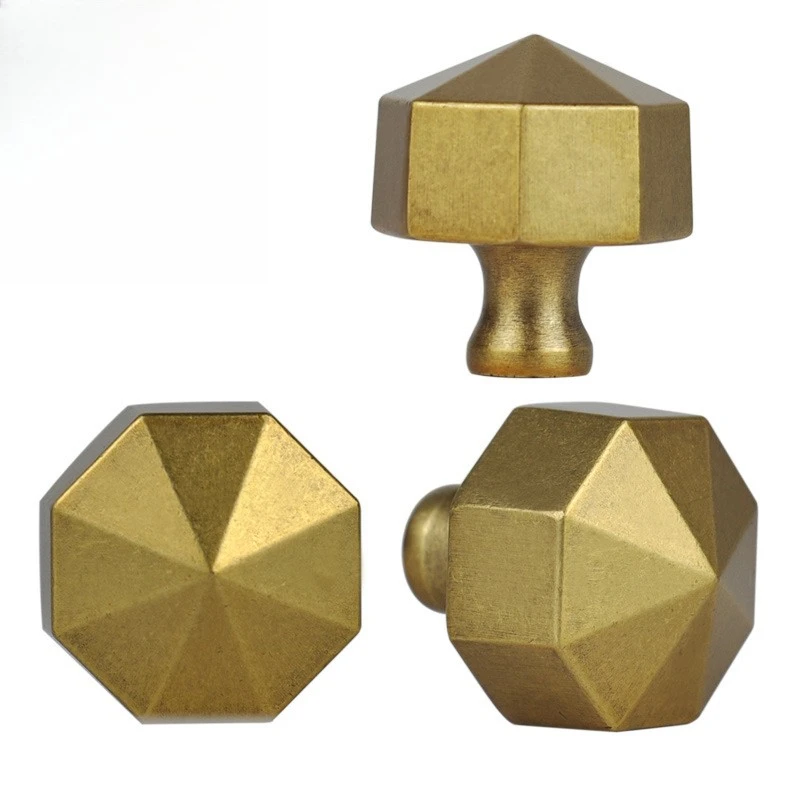 American Style Light Luxury Antique Bronze Wardrobe Cabinet Door Zinc Alloy Single Hole Handle Cabinet Door Handle