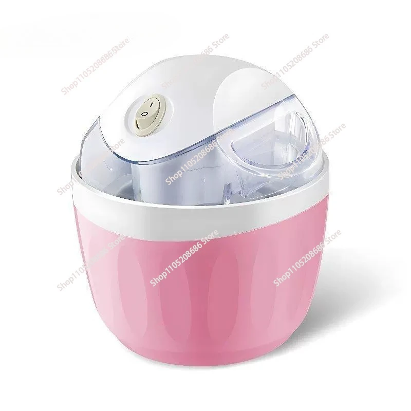 220V Portable Electric Ice Cream Maker DIY Ice Cream Machine Frozen Yogurt Smoothie Milkshake Machine 500ml