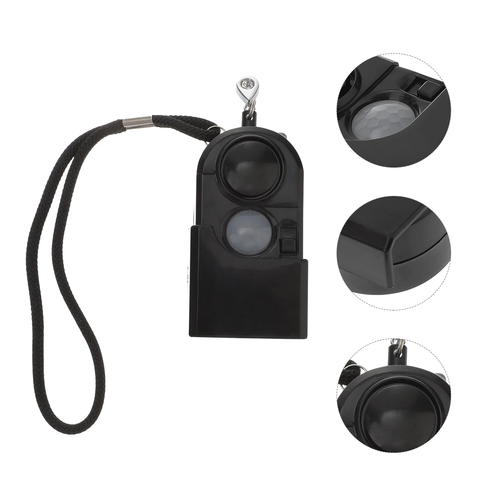 

Security Siren Safety Keychain Women Alarm Personal ABS Alarms Travel Self Anti Theft Portable Mini LED Infrared Sensor