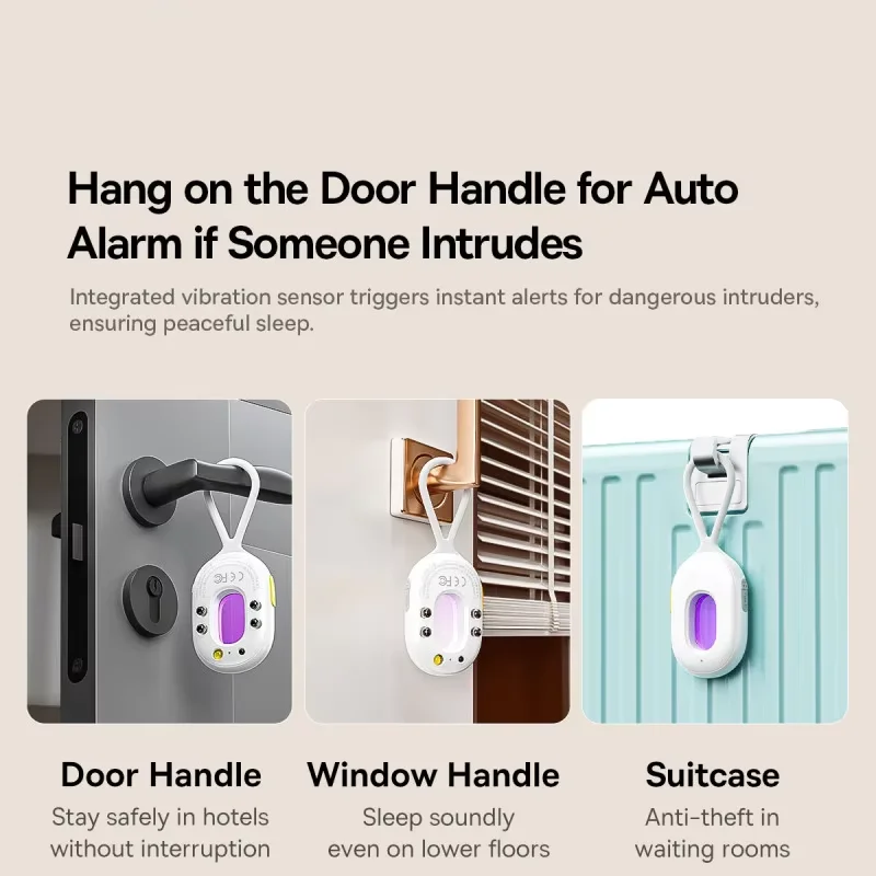 Wireless Anti Camera Detector Security Alarm Detector Sound Protection Sensor for Door Window Camera Anti-theft Alarm Finder